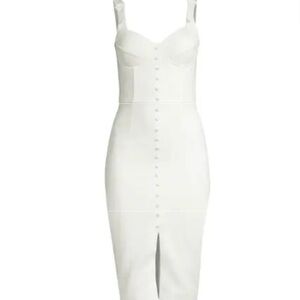 Lavish Alice Corset Detail Midi Dress